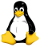 Tux, das Linux-Maskottchen des Rechenzentrum Blancke
